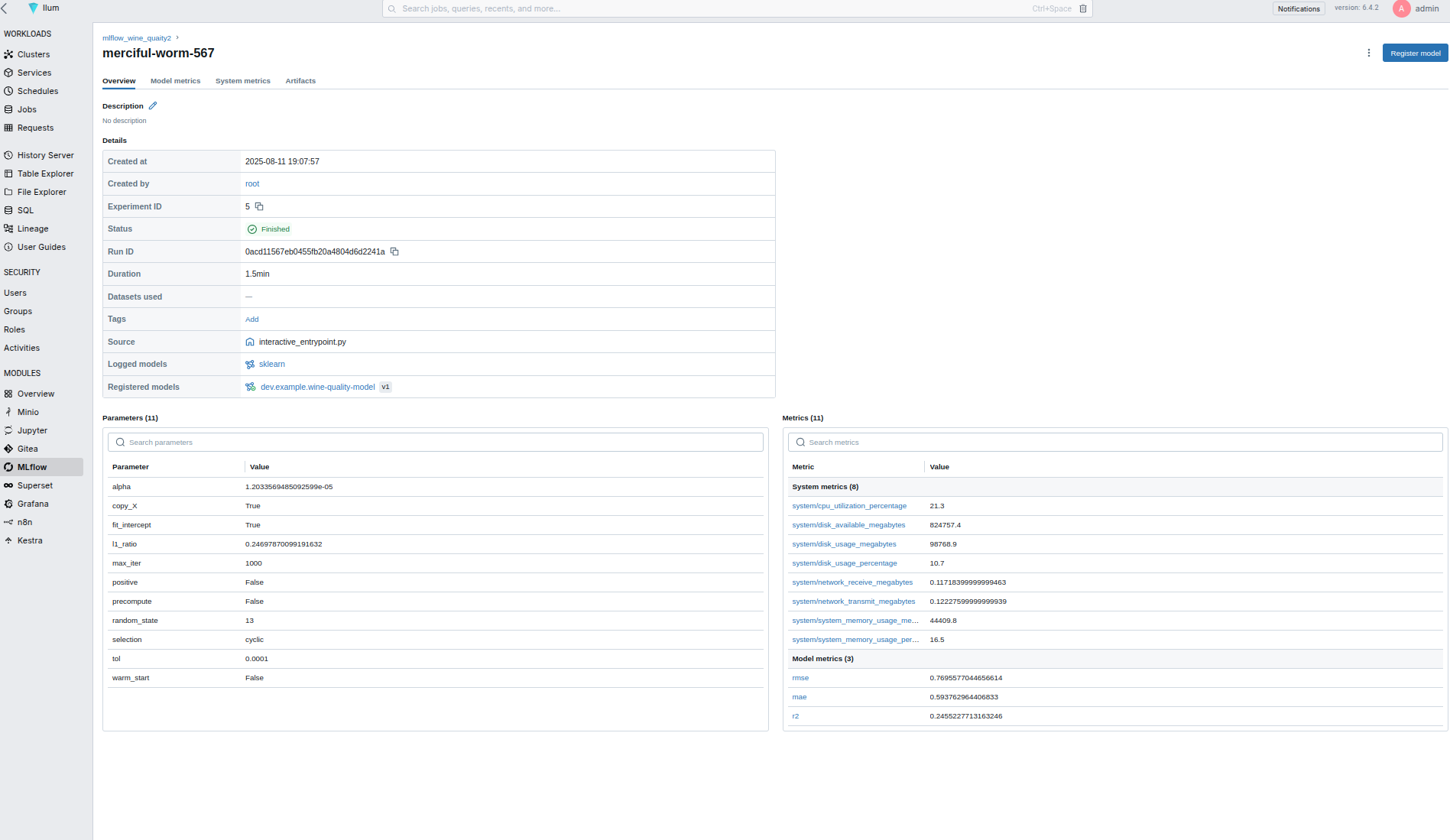 Model Development Workflow Model Development and Experiment Tracking